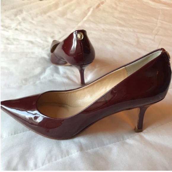 Red Patent Leather Pumps - Picture 7 of 8